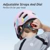 imagenewyoo Toddler and Baby Bike Helmet Dial Fit Adjustment Kids Age 15 Year Olds Girls and Boys Suggested Fit 4651 cm HT45SPink