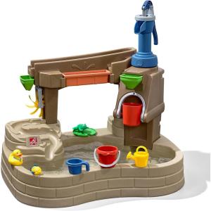 imageStep 2 Pump ampamp Splash Discovery Pond Water Table Kids Water Sensory Activity Pool Summer Outdoor Toys 10 Piece Toy Accessories For Toddlers 2 Years Old