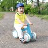 imageSEREED Baby Balance Bike for 1 Year Old Boys Girls 1224 Month Toddler Balance Bike 4 Wheels Toddler First Bike First Birthday GiftsBlue