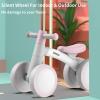 imageSEREED Baby Balance Bike for 1 Year Old Boys Girls 1224 Month Toddler Balance Bike 4 Wheels Toddler First Bike First Birthday GiftsPink