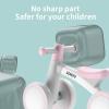 imageSEREED Baby Balance Bike for 1 Year Old Boys Girls 1224 Month Toddler Balance Bike 4 Wheels Toddler First Bike First Birthday GiftsPink
