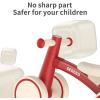 imageSEREED Baby Balance Bike for 1 Year Old Boys Girls 1224 Month Toddler Balance Bike 4 Wheels Toddler First Bike First Birthday GiftsRed