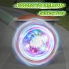 imageSEREED Colorful Lighting Toddler Tricycle for 25 Years Old Boys Girls Adjustable SeatampampHandlebar Trike Removable Basket Birthday Gift Idea for Kids Ages 2 GreenGreen