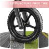 imageSEREED Toddler Balance Bike 2 Year Old 12 Inch No Pedal Kids Toy Bike for 25 Years Old ToolFree Adjustment Gift for 23 Boys Girls Customize Plate with 3pcs Stickers WhitePink