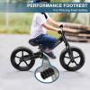 imageSEREED Toddler Balance Bike 2 Year Old 12 Inch No Pedal Kids Toy Bike for 25 Years Old ToolFree Adjustment Gift for 23 Boys Girls Customize Plate with 3pcs Stickers WhiteBlack