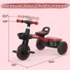 imageSEREED Tricycle for 25 Toddler Toys 23 Year Old Girl Boy Gifts Adjustable Toddler Bike Age 24 Birthday Gift RedRed