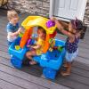 imageStep2 Car Wash Splash Center Kids Water Table ampamp Pretend Play Car Activity Sensory Playset Summer Outdoor Toys 13 Piece Water Toy Accessories For Toddlers 3 Years Old