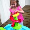 imageStep2 Fiesta Cruise Sand ampamp Water Table with Umbrella Kids Activity Sensory Playset Summer Outdoor Toys 10 Piece Water Toy Accessories for Toddlers 2 Years OldBlue