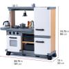 imageStep2 Harmony Kids Kitchen Playset Indoor Kitchenette Interactive Play with Lights and Sounds Made of Durable Plastic Includes 25 Piece Toy Accessories for Toddlers 2 Years Old
