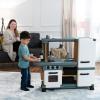 imageStep2 Harmony Kids Kitchen Playset Indoor Kitchenette Interactive Play with Lights and Sounds Made of Durable Plastic Includes 25 Piece Toy Accessories for Toddlers 2 Years Old