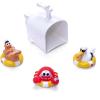 imageStep2 Nautical Rain Showers Bath Set Kids Water Table ampamp Sand Activity Sensory Playset Summer Outdoor Toys 8 Piece Water Toy Accessories for Toddlers 15 Years Old
