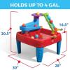 imageStep2 Stem Discovery Ball Table Kids Water Table Activity Sensory Playset Summer Outdoor Toys 13 Piece Water Toy Accessories For Toddlers 2 Years Old