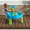 imageStep2 Summer Showers Splash Tower Water Table for Kids Outdoor Kids Water Sensory Table Ages 15 Years Old 8 Piece Water Toy Accessories Blue ampamp GreenDuck Dive Kids Water Table