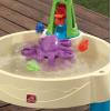 imageStep2 Summer Showers Splash Tower Water Table for Kids Outdoor Kids Water Sensory Table Ages 15 Years Old 8 Piece Water Toy Accessories Blue ampamp GreenWild Whirlpool Water Table
