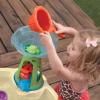 imageStep2 Summer Showers Splash Tower Water Table for Kids Outdoor Kids Water Sensory Table Ages 15 Years Old 8 Piece Water Toy Accessories Blue ampamp GreenWild Whirlpool Water Table