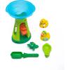 imageStep2 Summer Showers Splash Tower Water Table for Kids Outdoor Kids Water Sensory Table Ages 15 Years Old 8 Piece Water Toy Accessories Blue ampamp GreenDuck Dive Kids Water Table