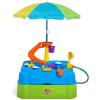 imageStep2 Waterpark Wonders TwoTier Water Table Kids Water Activity Sensory Playset Comes with Umbrella Summer Outdoor Toys 11 Piece Water Toy Accessories for Toddlers 15 Years Old