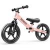 imageSEREED Toddler Balance Bike 2 Year Old 12 Inch No Pedal Kids Toy Bike for 25 Years Old ToolFree Adjustment Gift for 23 Boys Girls Customize Plate with 3pcs Stickers WhitePink