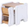 imageStep2 Harmony Kids Table ampamp Chair Set Playroom Activity Table for Arts ampamp Crafts Made of Durable Plastic for Toddlers 2 Years Old Architectural WhiteWhite