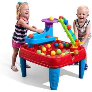 imageStep2 Stem Discovery Ball Table Kids Water Table Activity Sensory Playset Summer Outdoor Toys 13 Piece Water Toy Accessories For Toddlers 2 Years Old