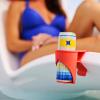 imageStep2 Mondello Pool Accessories Set  Compatible with Mondello Lounger and Mondello Chair Waterproof Pool ampamp Patio Furniture  Lounger Pillow Adaptable Cup Holder and Phone Holder Living Coral