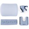 imageStep2 Mondello Pool Accessories Set  Compatible with Mondello Lounger and Mondello Chair Waterproof Pool ampamp Patio Furniture  Lounger Pillow Adaptable Cup Holder and Phone Holder Gray