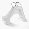 imageStep2 Vero Pool Slide OutdoorIndoor Waterproof Patio Furniture NonSlip Steps Hose Attachment Made of Durable Plastic 4 Feet White