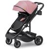 imagenewyoo Bassinet Stroller for Infant Nestro 516M Convertible BabyToddler Strollers w Reversible Seat ampamp Cup Holder Coches para Bebes 2in1 RearFacing Pram OneHand Quick Fold BlackPink