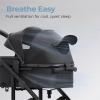imagenewyoo Bassinet Stroller for Infant Nestro 516M Convertible BabyToddler Strollers w Reversible Seat ampamp Cup Holder Coches para Bebes 2in1 RearFacing Pram OneHand Quick Fold BlackBlack