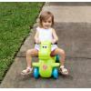 imageStep2 Dino Dash Kids Push Car Foot Powered Ride On Toy Practice Balance with 4 Wheels Track Not Included Made of Durable Plastic Max Weight 50 lbs for Toddlers 25 Years Old Green