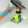 imageStep2 Dino Dash Kids Push Car Foot Powered Ride On Toy Practice Balance with 4 Wheels Track Not Included Made of Durable Plastic Max Weight 50 lbs for Toddlers 25 Years Old Green