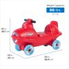imageStep2 Sky Rider Kids Push Car Foot Powered Ride On Toy Practice Balance with 4 Wheels Track Not Included Made of Durable Plastic Max Weight 50 lbs for Toddlers 25 Years Old Red