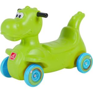 imageStep2 Dino Dash Kids Push Car Foot Powered Ride On Toy Practice Balance with 4 Wheels Track Not Included Made of Durable Plastic Max Weight 50 lbs for Toddlers 25 Years Old Green