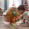 imageStep2 My First Gingerbread House Kids Interactive Christmas Holiday Toy Lights Up and Plays Music Includes 20 Accessories For Toddlers 1 Years Old