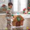 imageStep2 My First Gingerbread House Kids Interactive Christmas Holiday Toy Lights Up and Plays Music Includes 20 Accessories For Toddlers 1 Years Old