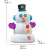 image:imageStep2 My First Snowman Kids Holiday Decorative Christmas Toy 15Piece Accessory Kit Lights and Sounds Toddlers 18Months
