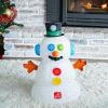 image:imageStep2 My First Snowman Kids Holiday Decorative Christmas Toy 15Piece Accessory Kit Lights and Sounds Toddlers 18Months