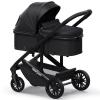 image:imagenewyoo Infant Stroller with Bassinet Mode Nestro 516M Convertible Baby Strollers with Reversible Seat amp Cup Holder Coches para Bebes 2in1 RearFacing Pram Warm TaupeBlack