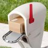image:imageStep2 Mailmaster Streamline Mailbox amp Post Weather Resistant Large Outdoor Mailboxes Made of Durable Plastic Easy to Install Flag Included WhiteWhite