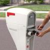 image:imageStep2 Mailmaster Streamline Mailbox amp Post Weather Resistant Large Outdoor Mailboxes Made of Durable Plastic Easy to Install Flag Included WhiteWhite