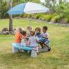 image:imageStep2 Sun amp Fun Picnic Table with Umbrella