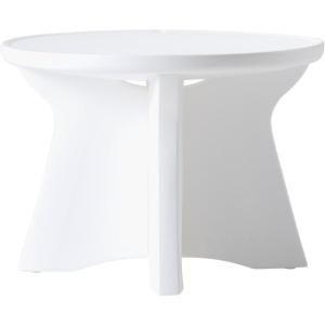 image:imageStep2 Vero Accent Table Use in Pools Up to 9 Water or Poolside Ledge OutdoorIndoor Waterproof Patio Furniture Made of Durable UV20 Plastic White