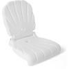 image:imageStep2 Seashell Flip Seat 2 Pack Adult Portable Outdoor Chairs for Poolside Camping Beach Stadium Providing Back Support Made of UV20 Durable Plastic Incredible WhiteWhite