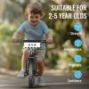 image:imageSEREED Toddler Balance Bike 2 Year Old No Pedal Kids Bicycle Toys for 25 Years Old ToolFree Adjustment Customize Plate with Stickers Gift for 23 Boys Girls Mint GreenBlack