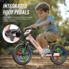 image:imageSEREED Toddler Balance Bike 2 Year Old No Pedal Kids Bicycle Toys for 25 Years Old ToolFree Adjustment Customize Plate with Stickers Gift for 23 Boys Girls Mint GreenPink Lighting