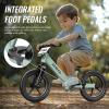 image:imageSEREED Toddler Balance Bike 2 Year Old No Pedal Kids Bicycle Toys for 25 Years Old ToolFree Adjustment Customize Plate with Stickers Gift for 23 Boys Girls Mint GreenMint Green