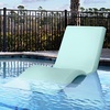 image:imageStep2 Vero Pool Lounger inPool Chaise Lounge Chair for Tanning Ledges up to 12 in Outdoor Patio Chair Weighted Earthy Tan wSpeckJulep