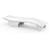 image:imageStep2 Vero Pool Lounger inPool Chaise Lounge Chair for Tanning Ledges up to 12 in Outdoor Patio Chair Weighted Earthy Tan wSpeckWhite
