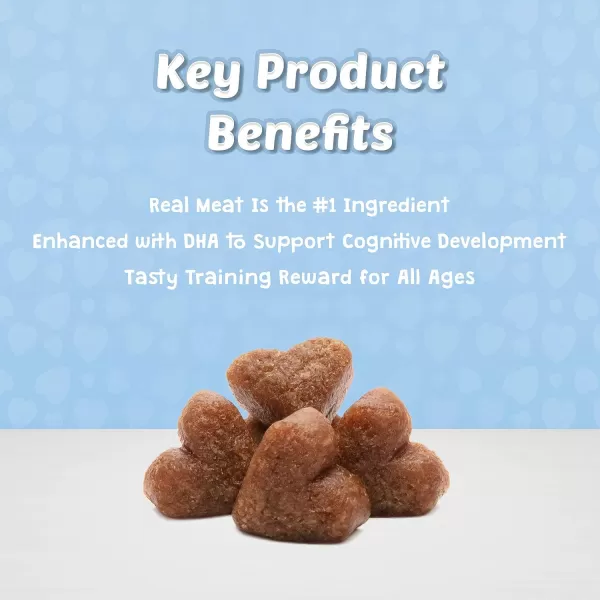 imageBlue Buffalo BLUE Bits Natural SoftMoist Training Dog Treats Chicken Recipe 19oz BagVariety Pack Beef Salmon Turkey and Chicken 4 Ounce Pack of 4