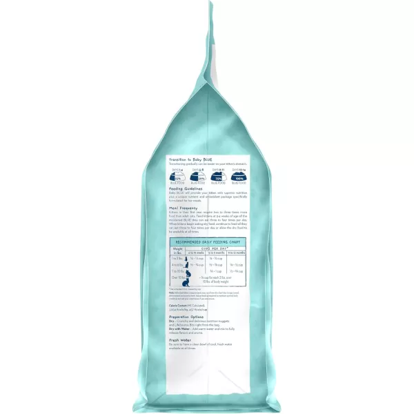 imageBlue Buffalo Baby BLUE Healthy Growth Formula Grain Free High Protein Natural Kitten Dry Cat Food Chicken 45lb45 Pound Pack of 1